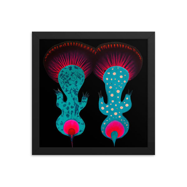 Title: "Neon Nudibranchs" - Nature's Luminous Brushstrokes Beneath the Waves - FUSION ARTISTERO