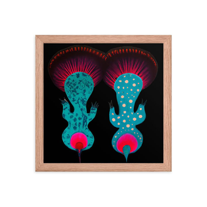 Title: "Neon Nudibranchs" - Nature's Luminous Brushstrokes Beneath the Waves - FUSION ARTISTERO