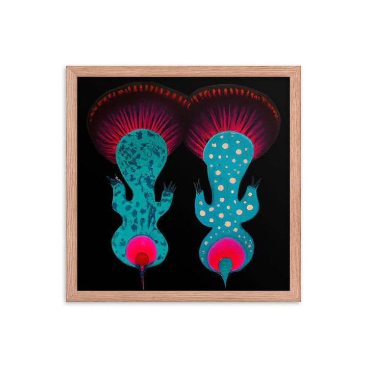 Title: "Neon Nudibranchs" - Nature's Luminous Brushstrokes Beneath the Waves - FUSION ARTISTERO