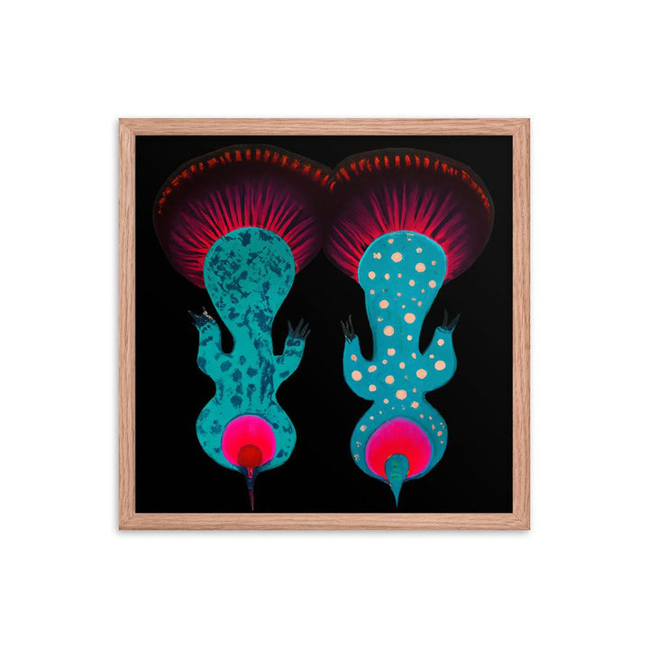 Title: "Neon Nudibranchs" - Nature's Luminous Brushstrokes Beneath the Waves - FUSION ARTISTERO