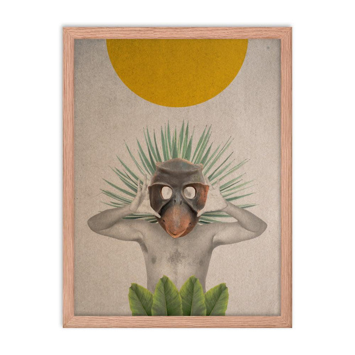 "Clay Avian Mystique" by Alfonso Garrido: A Symbiosis of Self and Jungle - FUSION ARTISTERO